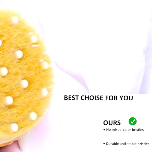 Exfoliating Body Butter/Brush Set, Natural Body Brush & Cucumber Moisturizer,NWT - Picture 9 of 10